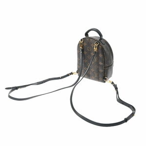 Louis Vuitton Canvas Brown Palm Springs Backpack Daypack Monogram